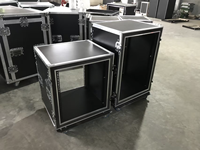 Flight case robuste en aluminium antichoc pour amplificateur, format standard, personnalisable, étanche, pour rack