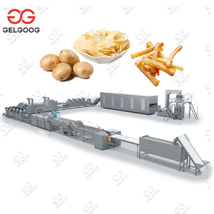 Ligne <span class=keywords><strong>de</strong></span> production industrielle automatique <span class=keywords><strong>de</strong></span> frites et <span class=keywords><strong>de</strong></span> chips surgelées en acier inoxydable 304, nouvelle génération, haute productivité - Product Image 4