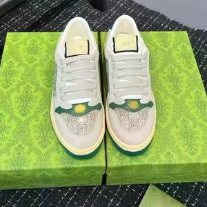 उच्च संस्करण छोटे गंदे जूते पुरुषों महिलाओं को पसंद करते हुए वास्तविक चमड़े की चांदी की गैंडा पैर की अंगुली रबर की गैर-पर्ची - Product Image 3