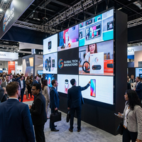 Pantalla LED de Alquiler P1.9 con Píxeles Finos, Resolución 4K, Legible Bajo la Luz Solar, para Interiores, para Estudios de Transmisión y Producción Virtual