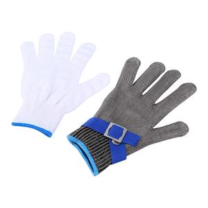 Cut Resistant Protective <strong>Chainsaws</strong> Grade 5 Work <strong>Gloves</strong> Working Glass Processing Petrochemical Melting - Product Image 2