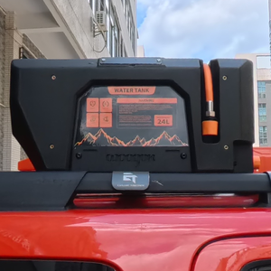 Réservoir <span class=keywords><strong>d</strong></span>'<span class=keywords><strong>eau</strong></span> portable 24L 4x4 avec pompe manuelle, grande ouverture, conteneur <span class=keywords><strong>d</strong></span>'<span class=keywords><strong>eau</strong></span> durable pour <span class=keywords><strong>camping</strong></span>-<span class=keywords><strong>car</strong></span>, bateau, nettoyage de voiture - Product Image 5