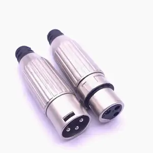 3 Pin 3 P Xlr 3pinที่ไม่ซ้ำกันรุ่นConnector