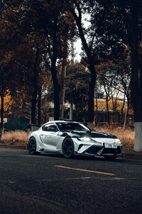 สำหรับ Toyota Supra ที่ได้รับการอัพเกรดด้วยชุดแต่งคาร์บอนไฟเบอร์ Sea Bass ประกอบด้วยกันชนหน้าและหลัง, ซุ้มล้อ, ดิฟฟิวเซอร์ และฝากระโปรงหน้า - Product Image 2