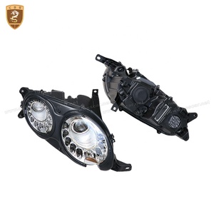Pour Bentley Continental GT 2004-2012 modèle mise à niveau vers le nouveau 2017 modèle Kit de carrosserie de <span class=keywords><strong>voiture</strong></span> pare-chocs avant gril LED phare garde-boue capot - Product Image 4