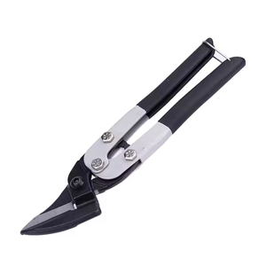 Tijeras Industriales de Aviación de 10 Pulgadas con Mango de Cerámica, Borde Dentado de Acero Inoxidable y Bloqueo de Seguridad para Cortar Alambres Metálicos - Product Image 3