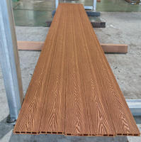 Planches de terrasse en bois plastique antidérapantes et durables, résistantes aux intempéries, pour l'extérieur