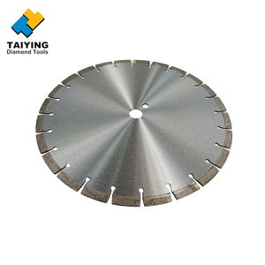 Lame de scie diamantée pour béton à revêtement en titane soudée au laser à haute efficacité 450 mm 18 pouces pour route en béton asphalte pont - Product Image 2