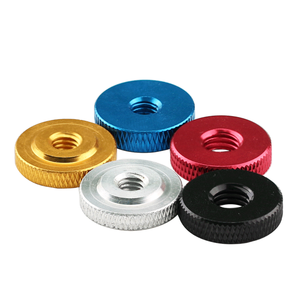 Tùy chỉnh chất lượng cao M3 M4 M6 M8 Anodized Ford hạt sen nhôm từ có khía ngón tay cái thực phẩm các loại hạt nhà phân phối nhà phân phối - Product Image 3