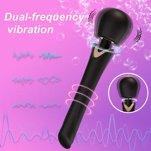 Delove silikon lembut genggam pijat tongkat <span class=keywords><strong>Vibrator</strong></span> pijat kuat mengejutkan mainan seks untuk wanita - Product Image 4