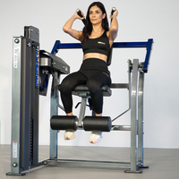 Alat Fitness Heavy Duty Garansi 3 Tahun MTS Pin Loaded Abdominal Crunch untuk Latihan Kekuatan Seluruh Tubuh di Gym