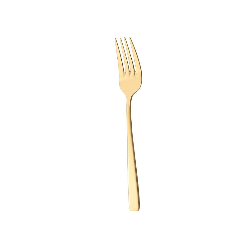 Gold dinner fork