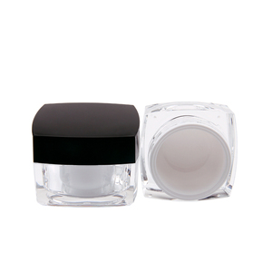 Bioplastic matte plastic cosmetic jars,cosmetic jar plastic,cosmetic plastic jar