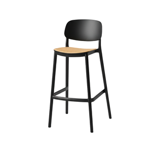 Tabourets <span class=keywords><strong>de</strong></span> <span class=keywords><strong>bar</strong></span> modernes en plastique colorés sur mesure, rouge, noir, <span class=keywords><strong>blanc</strong></span>, pour cuisine, <span class=keywords><strong>bar</strong></span> à domicile, salon - Product Image 6