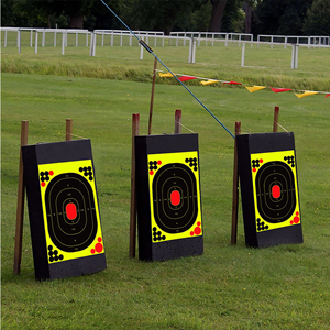 Pegatinas de Objetivo Amarillas Dericsson Splatter Target de 9.5*14.5 Pulgadas - Product Image 1