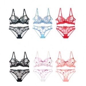 Vente de gros Soutien-gorge culotte Soutien-gorge avec dentelle Dames Soutien-gorge et <span class=keywords><strong>pantalon</strong></span> - Product Image 1