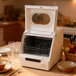 Lavavajillas Independiente de Cocina, Capacidad para 5 Unidades, Portátil, Inteligente, Industrial, Automático, de Sobremesa, Categoría NHD01009 - Product Image 1