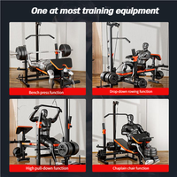TOPTONS Banc de Musculation Multifonctionnel Pliable Réglable pour Exercices à Domicile