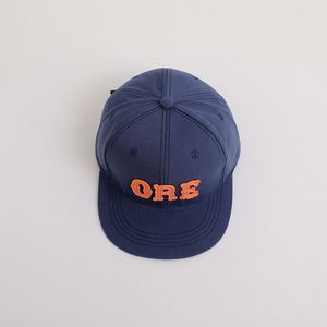 Custom <b>Baseball</b> <b>Cap</b> Hip-Hop Flat Rim <b>Baseball</b> <b>Cap</b> for Four Seasons Outdoor Cloth Sticker Embroidered Letters Shade Common - Product Image 2