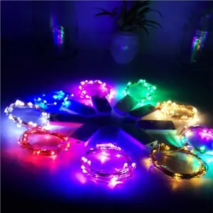 1M 2M 3M Copper Wire LED StringライトHoliday照明Fairy Garland For Christmas Tree Wedding Party Decoration