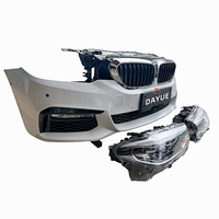 Paket Bodi Depan BMW Seri 5 G30 G31 M Sport dengan Lampu Depan, Original Bekas, Set Lengkap 2017-2020
