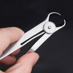 Calibrador de Medição para Implantes Dentários em Aço Inoxidável com Fonte de Alimentação Manual para Laboratório Odontológico 0-10 mm - Product Image 2