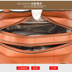 Brand New Woman Printed PU Leather <b>Tote</b> Bags Handbag Lady Fashion Large Capacity Useful Cross Body Bag - Product Image 6