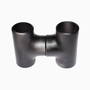 4 Inch Seamless Welded Stainless Steel 304/316 Black Reducing Butt Weld Elbow Tee Corrosion Resistant DIN Standard Pipe Fitting - Product Image 3