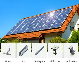 Industrial Solar Energy System 6-10KW 20KW Solar Power System Off Grid Hydrid Solar Energy Kit Solar