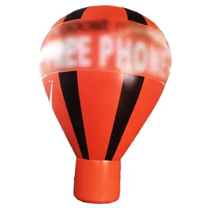 热卖定制巨型广告充气浮动广告气球屋顶气球