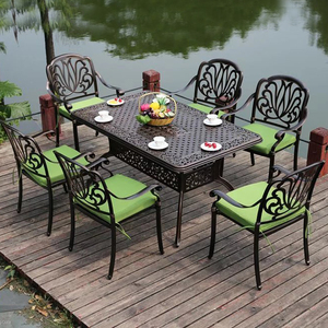 black cast iron garden chairs