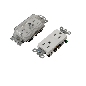 125V 15A Mỹ ổ cắm, với một nhựa trong suốt vỏ chống thấm nước - Product Image 2