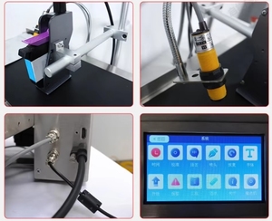 Mini tij máy in phun trực tuyến hp2.5 ngày Máy in phun máy in độ phân giải cao mã vạch máy mã hóa với máy tính để bàn băng tải - Product Image 6