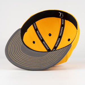 Casquette de baseball ajustée TCAP Chine personnalisée à 6 panneaux, broderie et sérigraphie, mélange de laine - Product Image 5