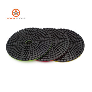 5 7 11-Inch 180Mm Diamantbetonnen Vloerbuffer Polijstpads Gebruiken Voor Betonnen Vloeren Granietmarmer Met Machinemolen - Product Image 2