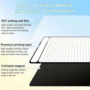 Pizarra Magnética Personalizada para Refrigerador, Pizarra Blanca Flexible con Imán para Refrigerador, Hoja de Notas en Blanco con Tabla de Cocina - Product Image 3