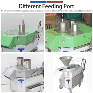 300-500kg/h Commercial Pineapple Cutting & Slicing <b>Machine</b> with Double-<b>Feeding</b> Port Motor & Engine High Safety - Product Image 4