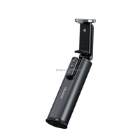 TELESIN Perche à selfie universelle flexible pour téléphone portable, rétractable, portable, type pince, télécommande sans fil pour prise de vue mobile