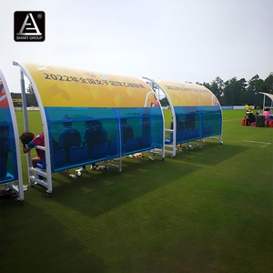 Bancs de Reserves Portables Intelligents pour le Football – Abri Mobile en Aluminium pour Équipes de Football - Product Image 5