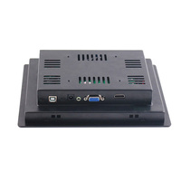 Écran tactile capacitif de 8 pouces, moniteur LCD, montage VESA de 75 mm, moniteur industriel, boîtier métallique, affichage encastré