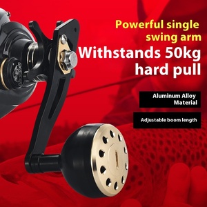 <span class=keywords><strong>Moulinet</strong></span> de pêche en fibre de carbone ultra-léger Baitcasting grande capacité affichage numérique corps large pour la coulée en eau salée en métal - Product Image 3