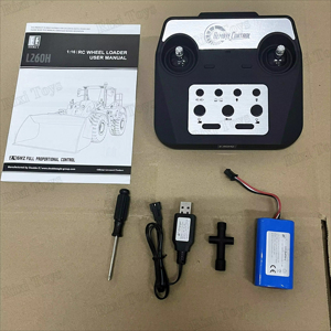 L260H Doublee RC Xe Tải 1/16 E592 Điện Với Ánh Sáng Hệ Thống Âm Thanh Chàng Trai Điều Khiển Từ Xa Mô Hình Đồ Chơi Cho Trẻ Em RC Xe Tải - Product Image 5