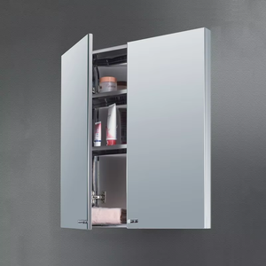 Prezzo a buon mercato 2 <span class=keywords><strong>porte</strong></span> 201 # Ss in acciaio inox armadietto <span class=keywords><strong>specchio</strong></span> bagno di vanità - Product Image 6