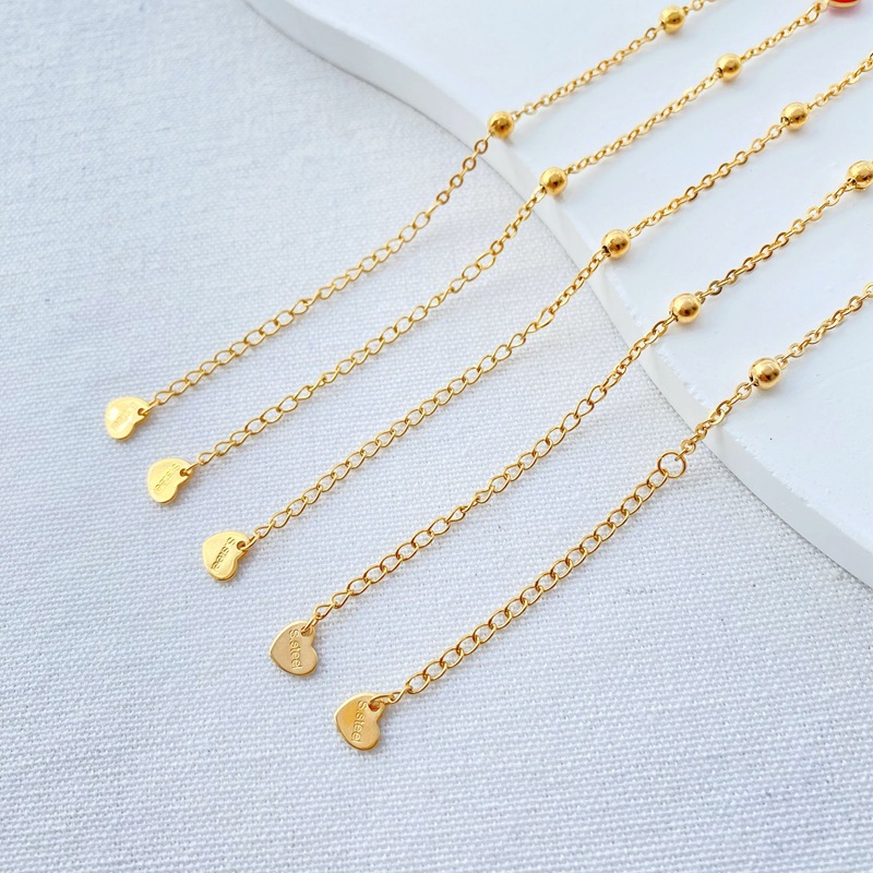 stainless steel bracelet evil eye