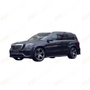 16-19 y para <span class=keywords><strong>mercedes</strong></span>-<span class=keywords><strong>benz</strong></span> <span class=keywords><strong>GLS</strong></span> 350 400 450 550 Lorins Kits de carrocería Parachoques trasero delantero Spoiler Wing Fenders Hoods Car Bumpers Grille - Product Image 2