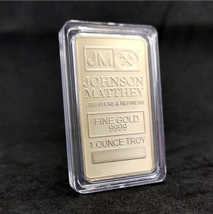 Fabrika 1 Ons Troy Kaplama Altın Koleksiyonluk Madeni Para Hatıra Parası 1 OZ JM Amerikan Külçe Barlar - Product Image 6
