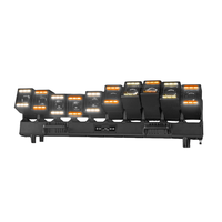 Outdoor-IP66-DMX-Pixel-Bar-Beam-Zoom-Wall-Wash-Moving-Head-Licht mit 10x60W RGBW 4-in-1-LED und LED-Streifen