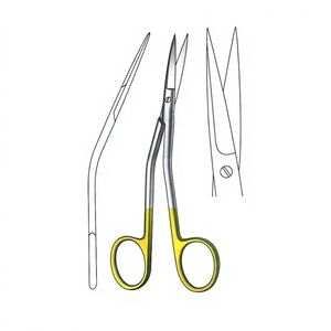 Ciseaux Fanous 14 cm / 5-1/2 pouces TC Gold, ciseaux chirurgicaux en acier inoxydable de qualité supérieure, instrument de coupe de précision - Product Image 1