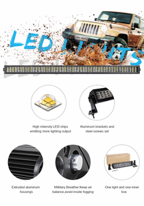 30 pouces Combo Beam 240 W Droite <span class=keywords><strong>Quad</strong></span> Rows Led Light Bars pour ATV UTV Truck - Product Image 3
