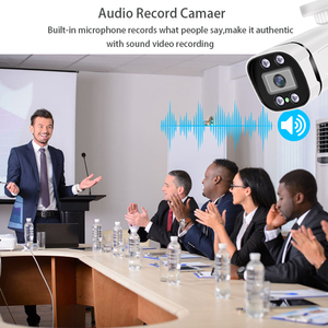 Caméra analogique AHD avec capteur Sony 5MP avec microphone, compatible avec les formats coaxial TVI CVI, couleur pleine - Product Image 2